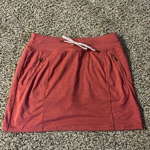 MembersMark Pink Soft Skort, Size Small
